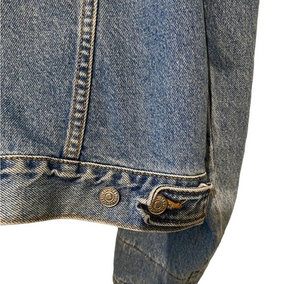 Vintage 1980’s Levi’s denim jean jacket large EUC ranch wear, cowboy, trucker - Picture 3 of 14